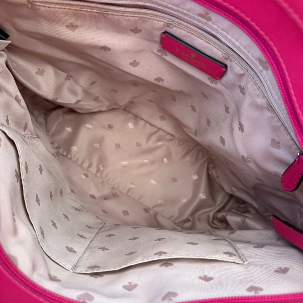 Kate Spade Pink Tote with Modern Silhouette - Picture 10 of 16